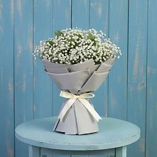 Букет цветов из:  Гипсофила в Нее