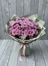 Букет цветов из:  Хризантемы #REPLACE_PRED# Нее