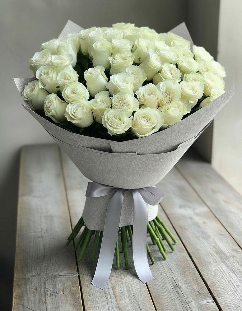 Букет 35 Белых роз в Нее