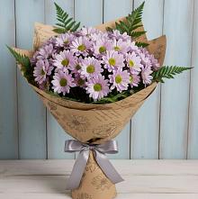 Букет цветов из:  Хризантемы #REPLACE_PRED# Нее