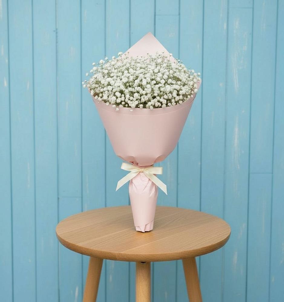 Букет цветов из: Гипсофила в Нее