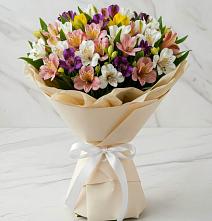 Букет цветов из:  Альстромерии #REPLACE_PRED# Нее