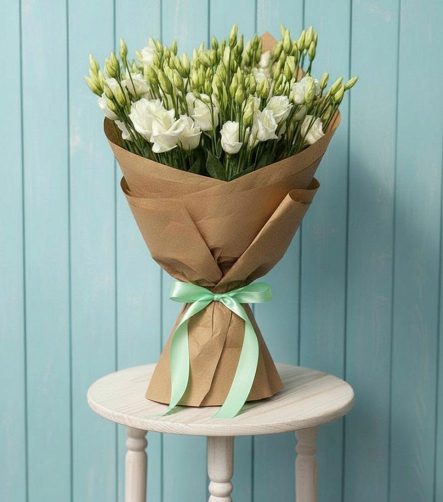 Букет цветов из: Лизиантусы в Нее