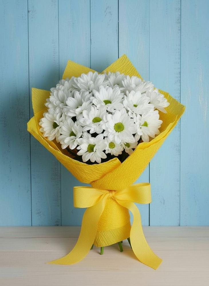 Букет цветов из: Хризантемы в Нее
