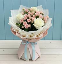 Букет цветов из:  Розы в Нее