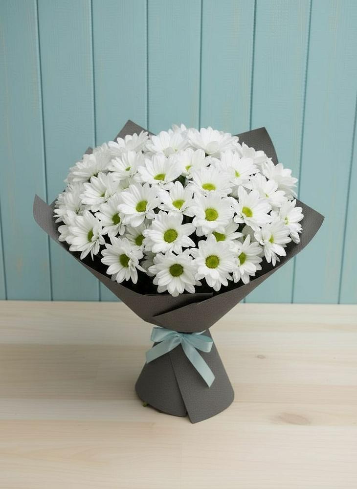 Букет цветов из: Хризантемы в Нее