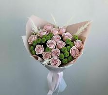 Букет цветов из:  Розы и Хризантемы в Нее