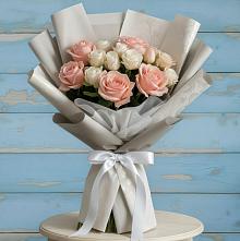 Букет цветов из:  Розы #REPLACE_PRED# Нее