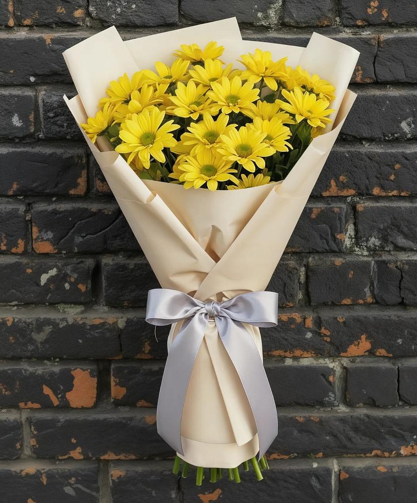 Букет цветов из: Хризантемы в Нее