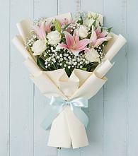 Букет цветов из:  Лилии в Нее