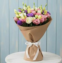 Букет цветов из:  Лизиантусы в Нее